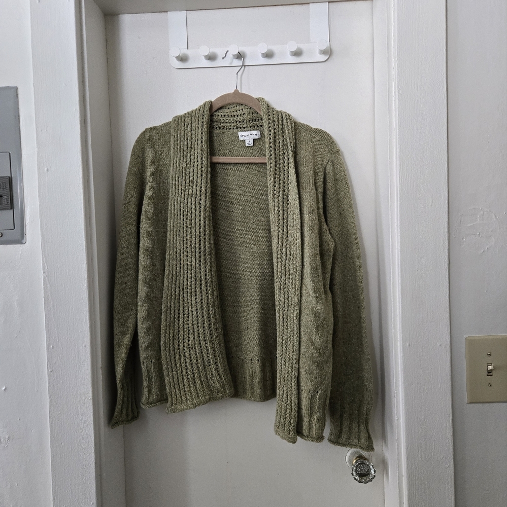 Studio Works Small Green Cardigan